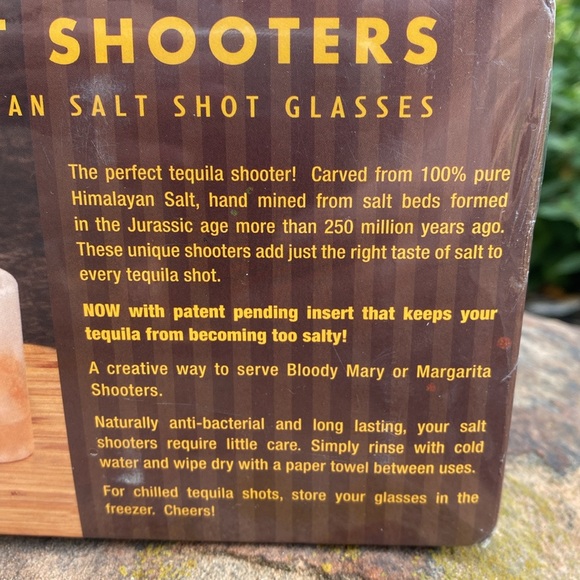 The Spice Lab Set of 4 Tequila Salt Shooters - Picture 5 of 12